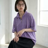 ピグメントハーフジップTシャツ | non-hedge  | 詳細画像2 
