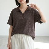 ピグメントハーフジップTシャツ | non-hedge  | 詳細画像4 