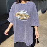ネイビー | ピグメントロゴTシャツ | non-hedge