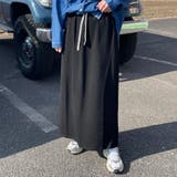 ブラック | カットIラインスカート | non-hedge 