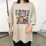 ネコプリントビッグTシャツ | non-hedge | 詳細画像13