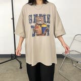 ネコプリントビッグTシャツ | non-hedge | 詳細画像14