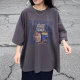 ネコプリントビッグTシャツ | non-hedge | 詳細画像20