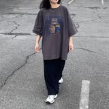 ネコプリントビッグTシャツ | non-hedge | 詳細画像27