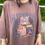 ネコプリントビッグTシャツ | non-hedge | 詳細画像2