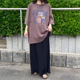 ネコプリントビッグTシャツ | non-hedge | 詳細画像5