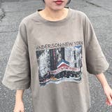 カーキ | 転写BIGTシャツ | non-hedge