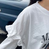 袖フリルネコプリントロンT | non-hedge  | 詳細画像25 