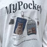 袖フリルネコプリントロンT | non-hedge  | 詳細画像26 