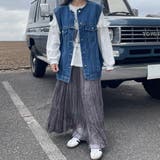 袖フリルネコプリントロンT | non-hedge  | 詳細画像28 