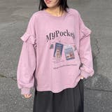 袖フリルネコプリントロンT | non-hedge  | 詳細画像29 