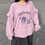 袖フリルネコプリントロンT | non-hedge  | 詳細画像31 