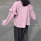 袖フリルネコプリントロンT | non-hedge  | 詳細画像35 