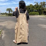 ナイロン風カーゴジャンパースカート | non-hedge  | 詳細画像19 