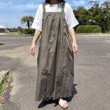 ナイロン風カーゴジャンパースカート | non-hedge  | 詳細画像4 