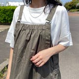 ナイロン風カーゴジャンパースカート | non-hedge  | 詳細画像6 