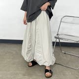 ナイロン風切替バルーンスカート | non-hedge  | 詳細画像22 