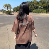 バック刺繍ロゴTシャツ | non-hedge | 詳細画像18