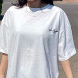 バック刺繍ロゴTシャツ | non-hedge | 詳細画像23