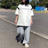 袖配色ロゴTシャツ | non-hedge  | 詳細画像11 