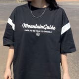 ブラック | 袖配色ロゴTシャツ | non-hedge 