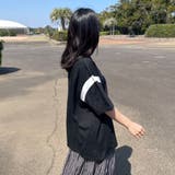 袖配色ロゴTシャツ | non-hedge  | 詳細画像16 
