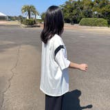 袖配色ロゴTシャツ | non-hedge  | 詳細画像24 