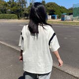 袖配色ロゴTシャツ | non-hedge  | 詳細画像6 
