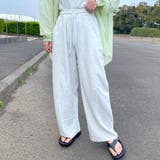 オートミール | ラメカットカーブパンツ | non-hedge