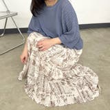 ペイズリーティアードスカート | non-hedge | 詳細画像7