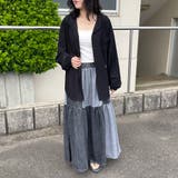 デニム配色スカート | non-hedge | 詳細画像12