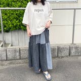 デニム配色スカート | non-hedge | 詳細画像13