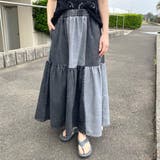 デニム配色スカート | non-hedge | 詳細画像6