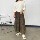 総柄ティアードスカート | non-hedge | 詳細画像27