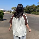 ラグラン配色ロゴTシャツ | non-hedge  | 詳細画像13 
