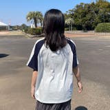 ラグラン配色ロゴTシャツ | non-hedge  | 詳細画像20 