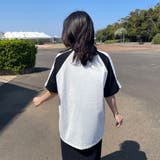 ラグラン配色ロゴTシャツ | non-hedge  | 詳細画像27 
