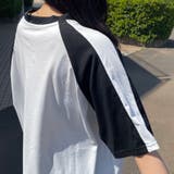 ラグラン配色ロゴTシャツ | non-hedge  | 詳細画像30 