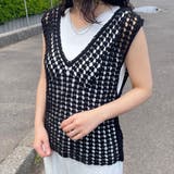 バッククロスクロシェベスト | non-hedge  | 詳細画像18 