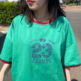 グリーン | リンガーロゴBIGTシャツ | non-hedge