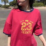 レッド | リンガーロゴBIGTシャツ | non-hedge