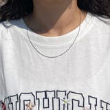 カレッジロゴ花刺繍BIGTシャツ | non-hedge | 詳細画像16