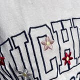カレッジロゴ花刺繍BIGTシャツ | non-hedge | 詳細画像19