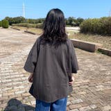 カレッジロゴ花刺繍BIGTシャツ | non-hedge | 詳細画像24