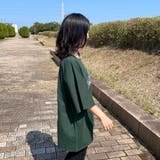 カレッジロゴ花刺繍BIGTシャツ | non-hedge | 詳細画像4