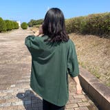 カレッジロゴ花刺繍BIGTシャツ | non-hedge | 詳細画像5