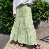 柄ティアードスカート | non-hedge  | 詳細画像10 