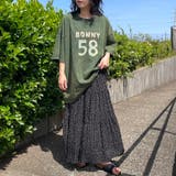 柄ティアードスカート | non-hedge  | 詳細画像19 