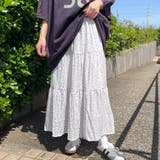 柄ティアードスカート | non-hedge  | 詳細画像22 