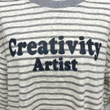 スラブボーダーロゴBIGTシャツ | non-hedge | 詳細画像17